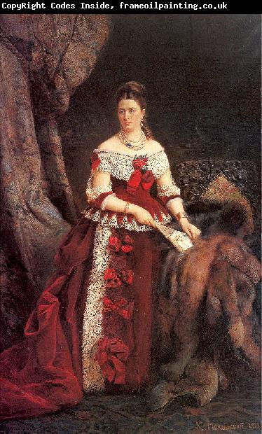Makovsky, Konstantin Portrait of Countess Vera Zubova